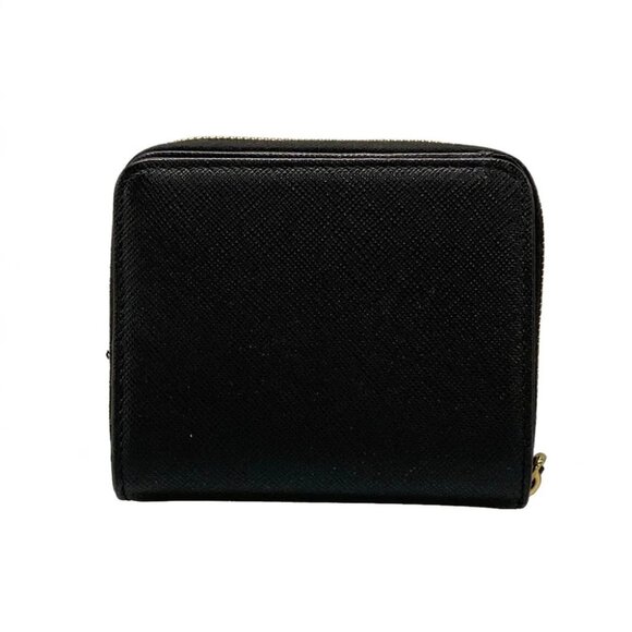 Auth PRADA - 1ML036 Black Leather Bifold Wallet - Picture 2 of 11